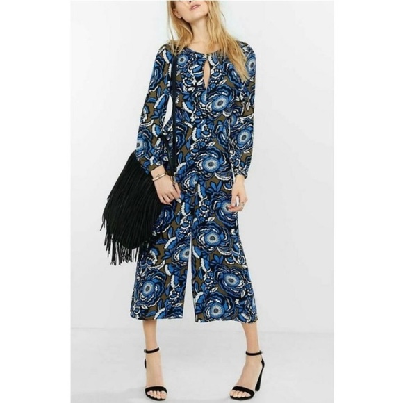 Express Pants - Express wide legged floral jumper